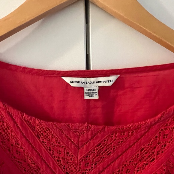 Cotton Blouse with Flowy Sleeves - Picture 3 of 5